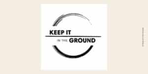 Logo de Keep it in the Ground