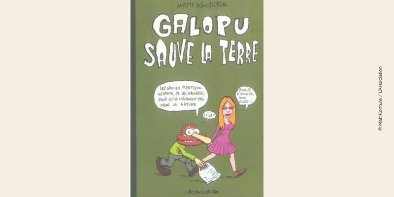 Couverture BD Galopu sauve la Terre