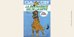 Couverture BD La biodiversité selon Lagaffe