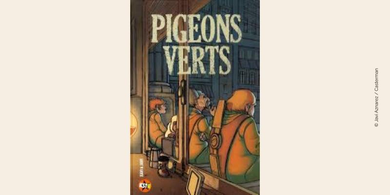 Couverture BD Pigeons verts